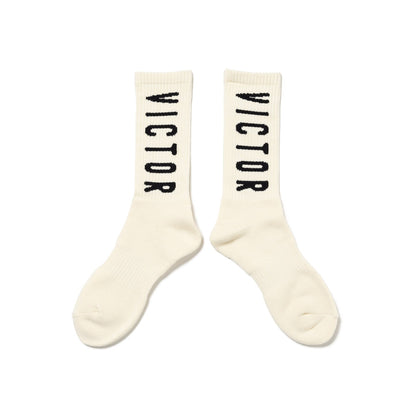 Victor Victor LOGO 刺繡襪