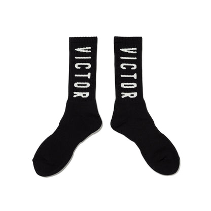 Victor Victor LOGO 刺繡襪