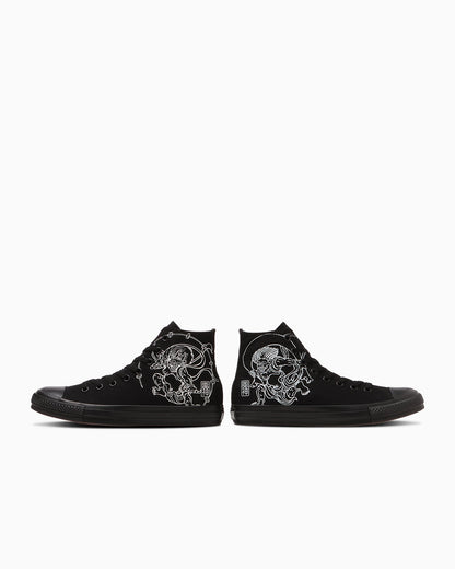 日本限定 CONVERSE ALL STAR FUJINRAIJIN HI 限定設計高筒帆布鞋