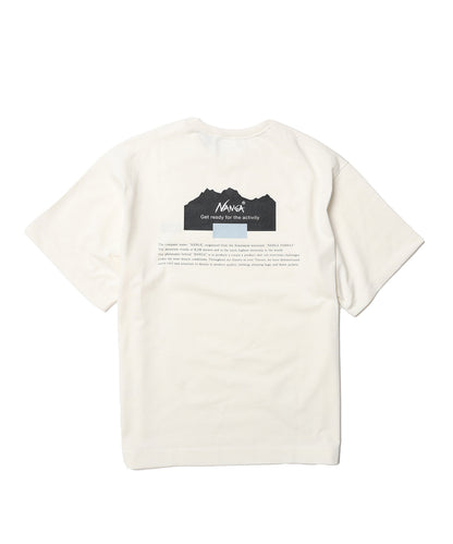 NANGA ECO HYBRID GET READY TEE 刺繡LOGO短袖T恤
