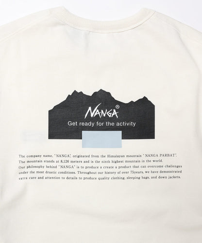NANGA ECO HYBRID GET READY TEE 刺繡LOGO短袖T恤