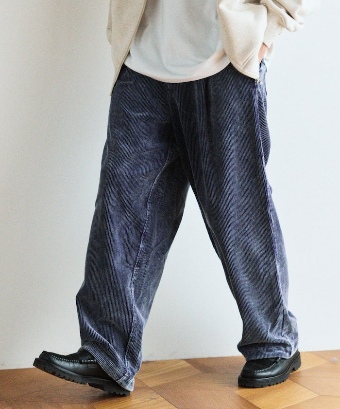 Firsthand Spindle corduroy tuck wide Pants 燈芯絨打褶休閒褲