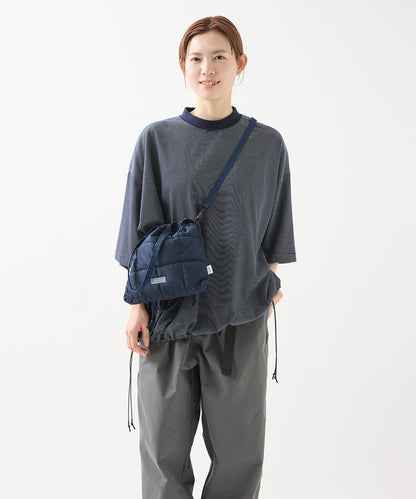 meltum QUILT SHOULDER POUCH 絎縫束口肩背小包
