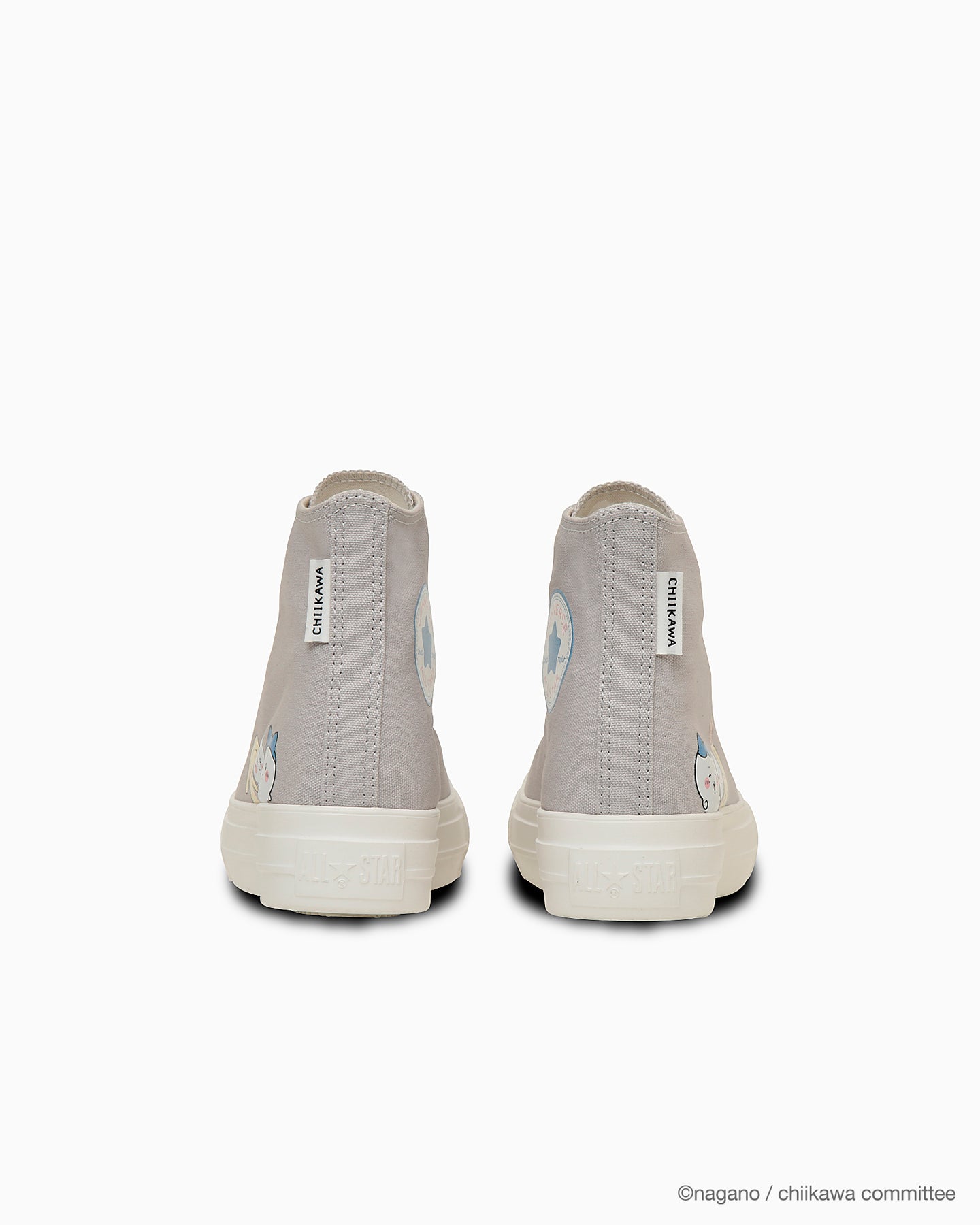 日本限定 CONVERSE ALL STAR LIGHT PLTS PT HI / CHIIKAWA 吉伊卡哇高筒帆布鞋