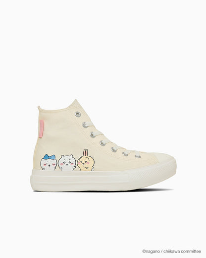 日本限定 CONVERSE ALL STAR LIGHT PLTS PT HI / CHIIKAWA 吉伊卡哇高筒帆布鞋