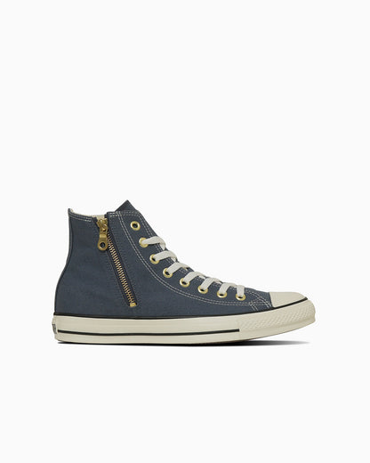 日本限定 CONVERSE ALL STAR GOLDZIP HI 金色拉鍊高筒帆布鞋