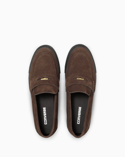 日本限定 CONVERSE ALL STAR COINLOAFER SU 麂皮樂福鞋