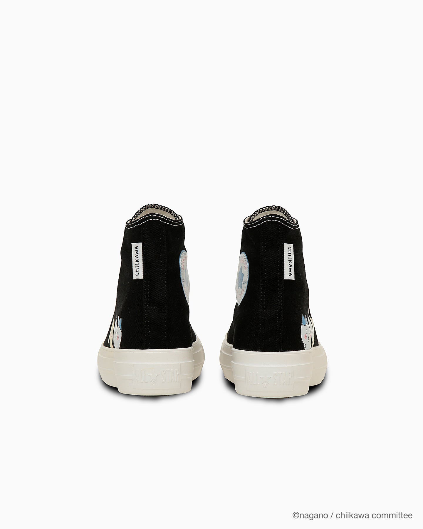 日本限定 CONVERSE ALL STAR LIGHT PLTS PT HI / CHIIKAWA 吉伊卡哇高筒帆布鞋
