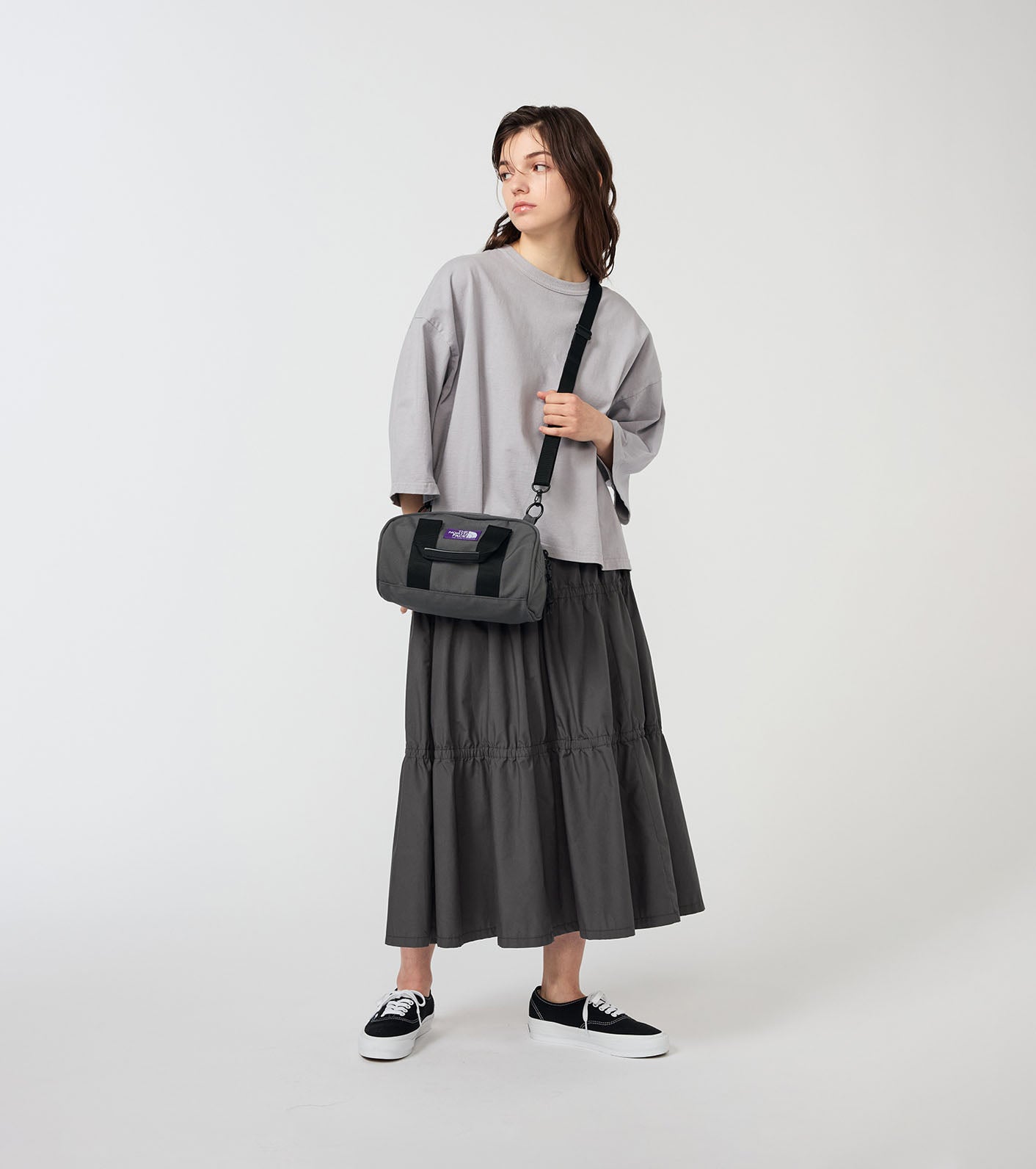 THE NORTH FACE PURPLE LABEL Field Demi Duffle Bag 圓筒手提側背包
