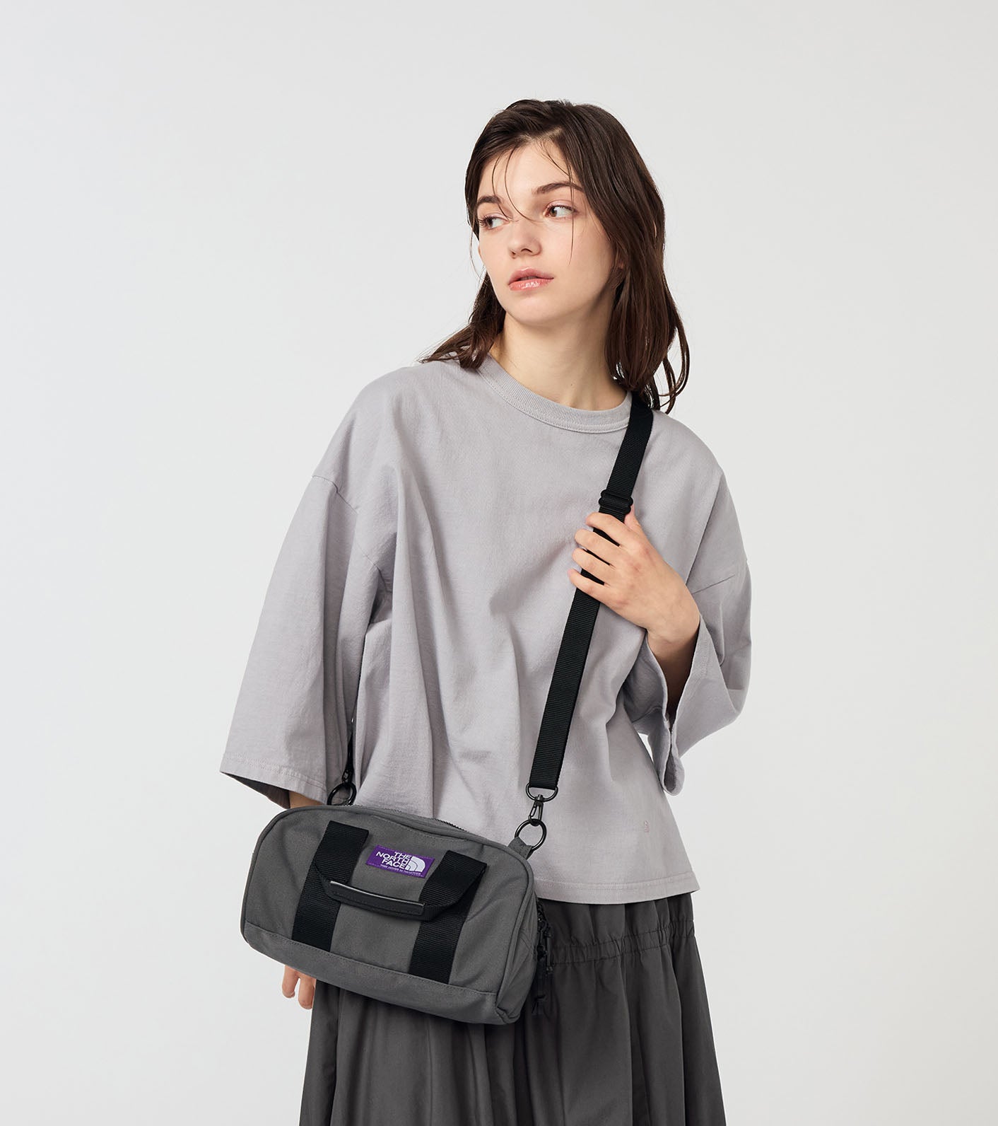THE NORTH FACE PURPLE LABEL Field Demi Duffle Bag 圓筒手提側背包