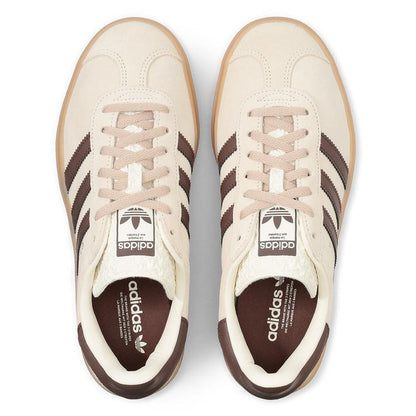 日本限定 adidas GAZELLE BOLD W JR7523 麂皮厚底休閒鞋