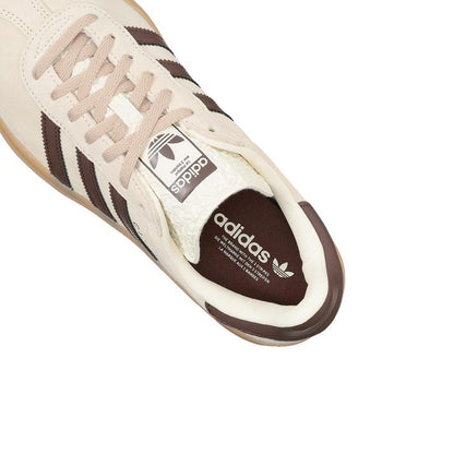 日本限定 adidas GAZELLE BOLD W JR7523 麂皮厚底休閒鞋