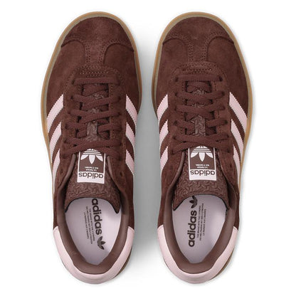 日本限定 adidas GAZELLE BOLD W JR7523 麂皮厚底休閒鞋