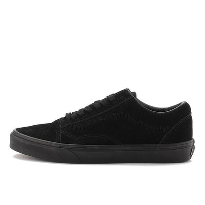 VANS OLD SKOOL C.STRIPE BLK/BK 麂皮滑板鞋