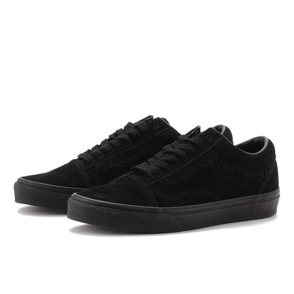 VANS OLD SKOOL C.STRIPE BLK/BK 麂皮滑板鞋