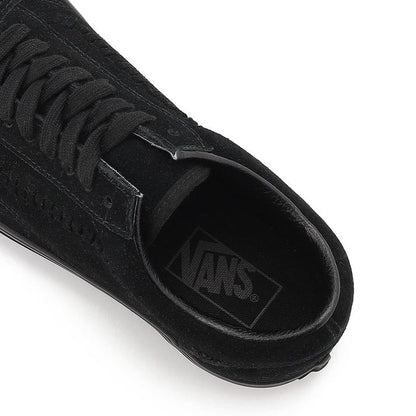 VANS OLD SKOOL C.STRIPE BLK/BK 麂皮滑板鞋