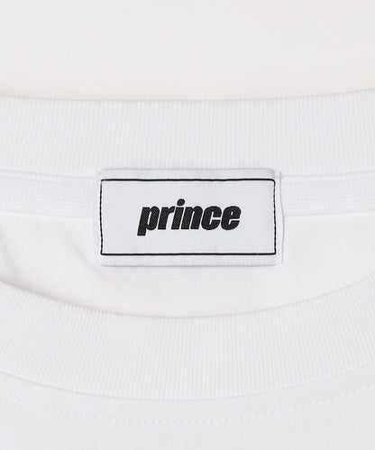 SHIPS any x prince 吸濕排汗/防紫外線 方框logo刺繡短袖T恤