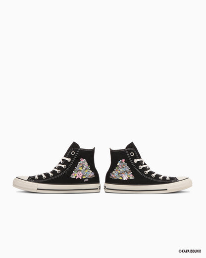 日本限定 CONVERSE X KAWAISOUNI! ALL STAR KM HI 聯名高筒帆布鞋