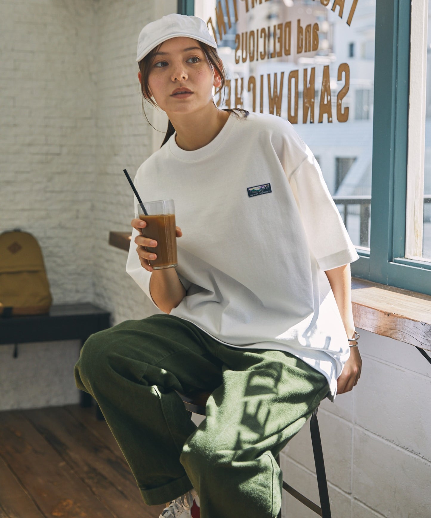 THE CRAFT CREW PRODUCTS back print T-shirt 機能印花短袖T恤