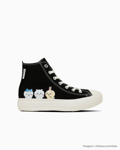日本限定 CONVERSE ALL STAR LIGHT PLTS PT HI / CHIIKAWA 吉伊卡哇高筒帆布鞋