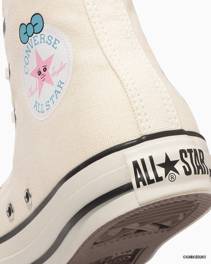 日本限定 CONVERSE X KAWAISOUNI! ALL STAR KM HI 聯名高筒帆布鞋