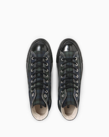 日本限定 CONVERSE ALL STAR AGED CK HI 格紋高筒帆布鞋