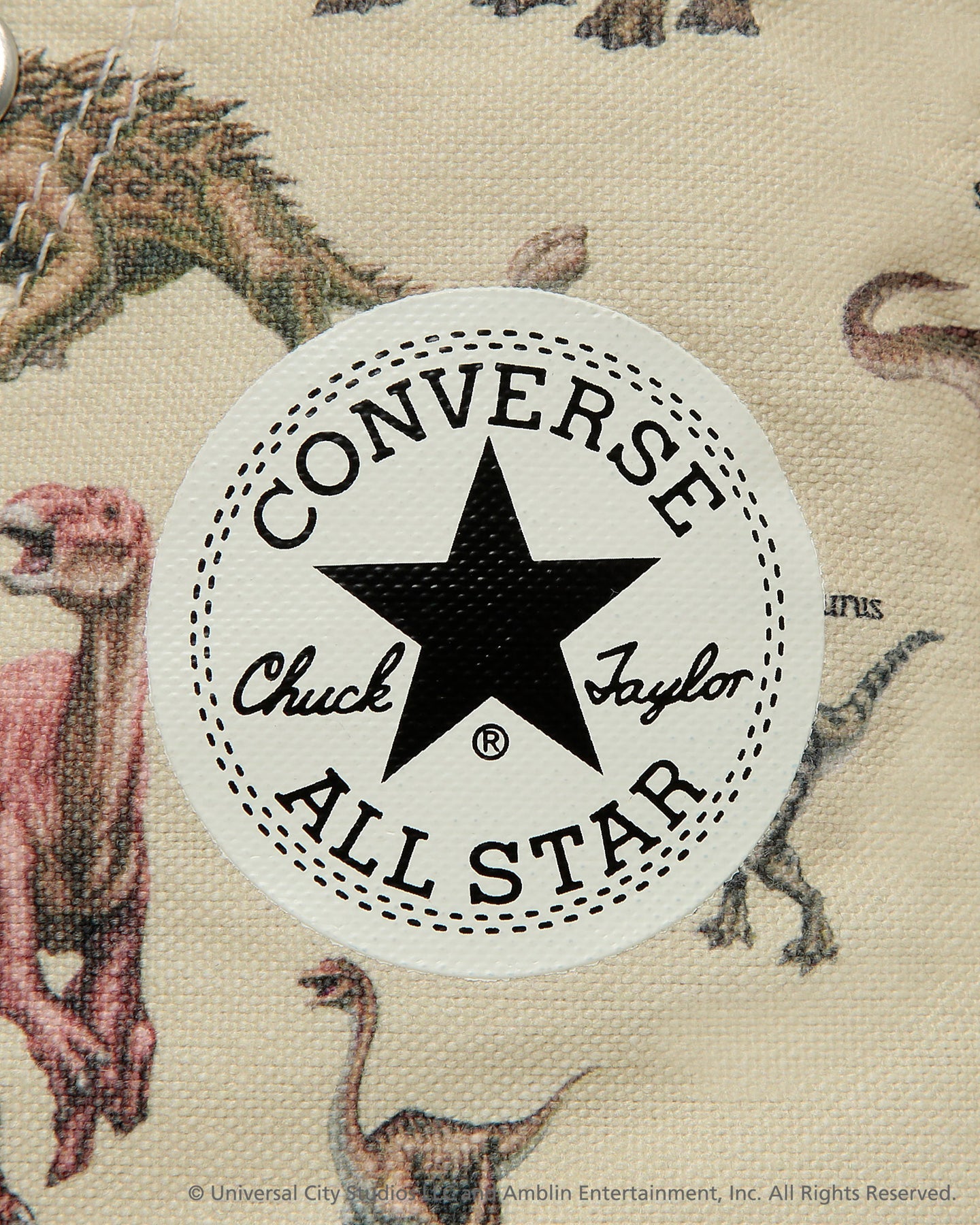 日本限定 CONVERSE ALL STAR AGED DP HI / JURASSIC PARK 侏羅紀公園聯名高筒帆布鞋