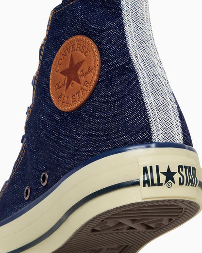 日本限定 CONVERSE x Wrangler ALL STAR AGED BD HI 聯名高筒帆布鞋