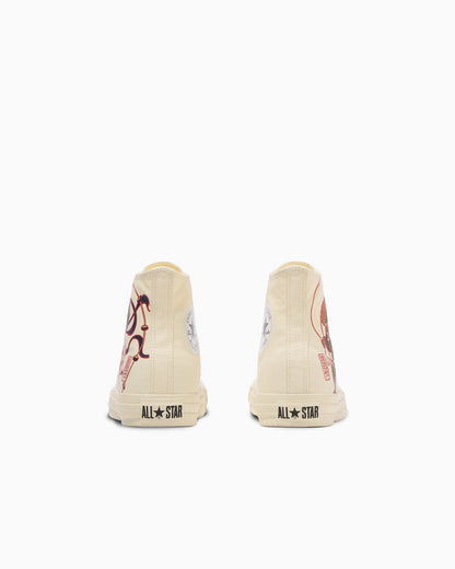 日本限定 CONVERSE ALL STAR FUJINRAIJIN HI 限定設計高筒帆布鞋