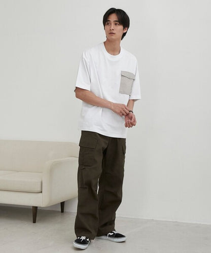 KELTY 限定 翻蓋口袋LOGO短袖T恤