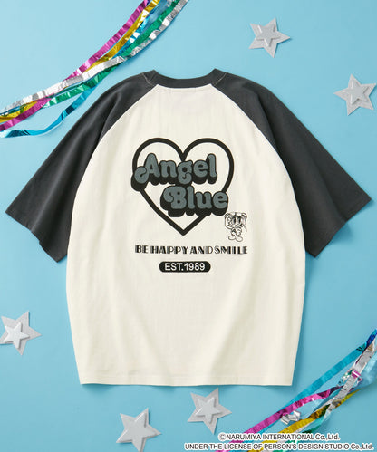 ANGEL BLUE x MONO-MART graphic embroidery oversized T-shirt 印花短袖T恤