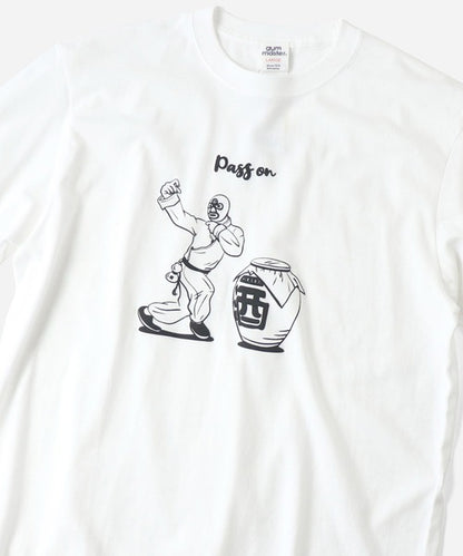 Gym Master 5.6oz Pass on Tee 印花短袖T恤