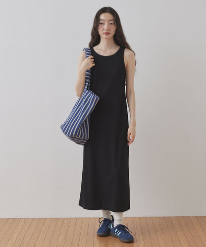 Unblend Pile Stripe Big Tote Bag 大容量托特包