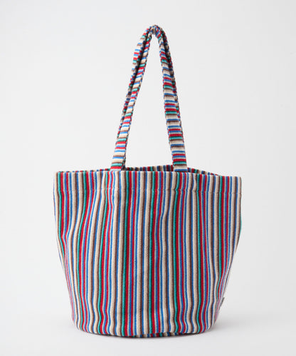 Unblend Pile Stripe Big Tote Bag 大容量托特包