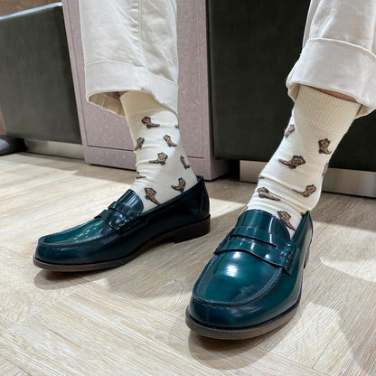 日本製HARUTA 休閒樂福鞋 #920