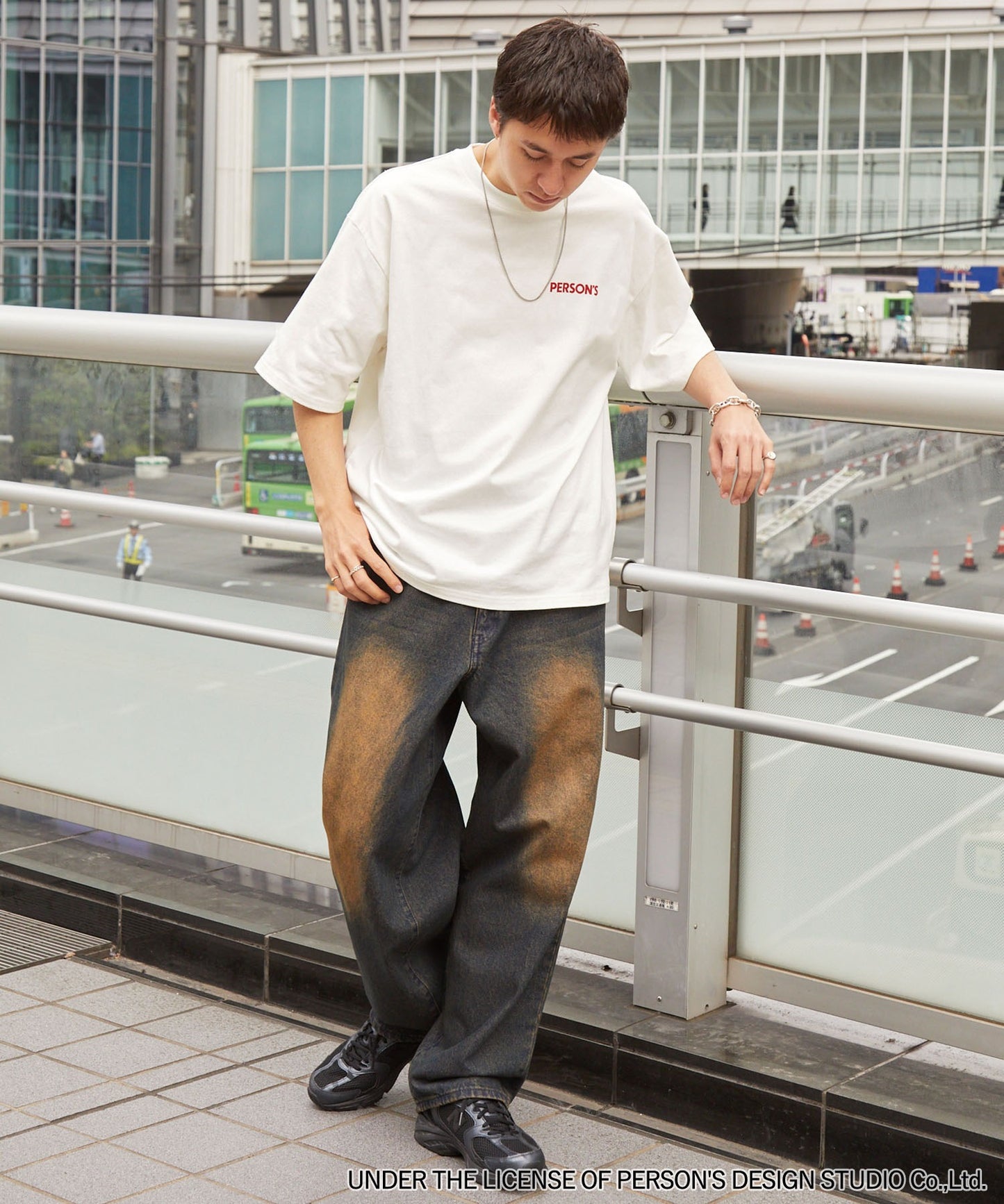 PERSON'S x MONO-MART 限定 印花短袖T恤
