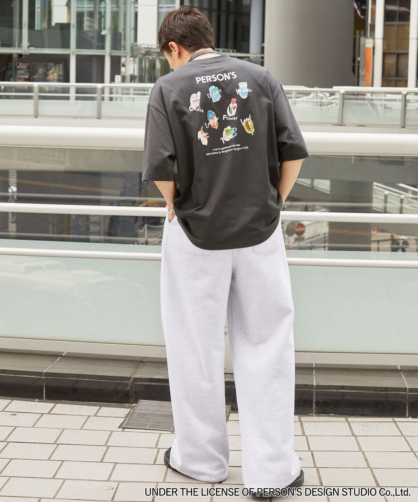 PERSON'S x MONO-MART 限定 印花短袖T恤