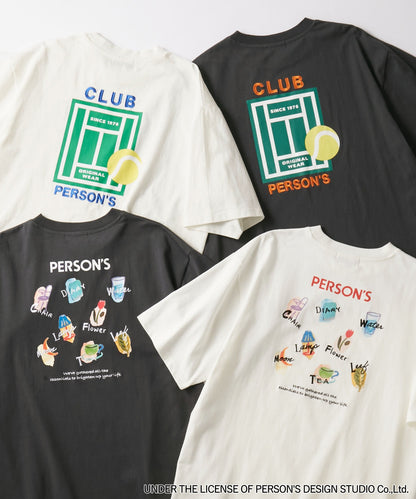 PERSON'S x MONO-MART 限定 印花短袖T恤