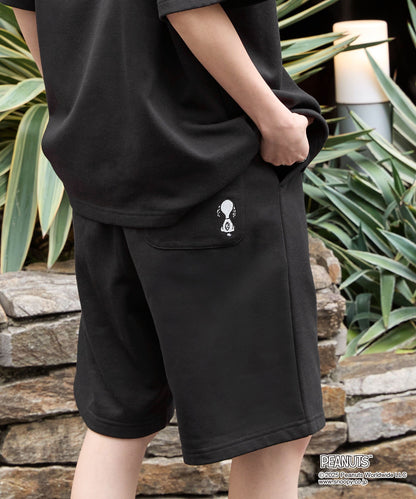 MONO-MART x Peanuts Snoopy set with one-point heart embroidery 史努比短袖套裝