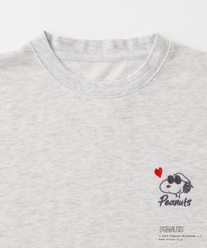 MONO-MART x Peanuts Snoopy set with one-point heart embroidery 史努比短袖套裝