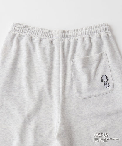 MONO-MART x Peanuts Snoopy set with one-point heart embroidery 史努比短袖套裝