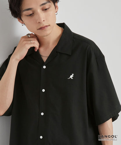 KANGOL 特別訂製 刺繡 Logo 短袖襯衫
