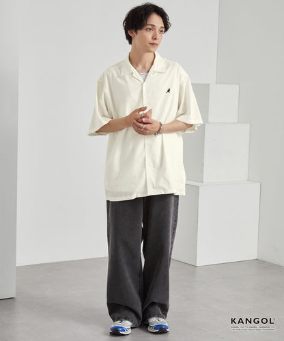 KANGOL 特別訂製 刺繡 Logo 短袖襯衫