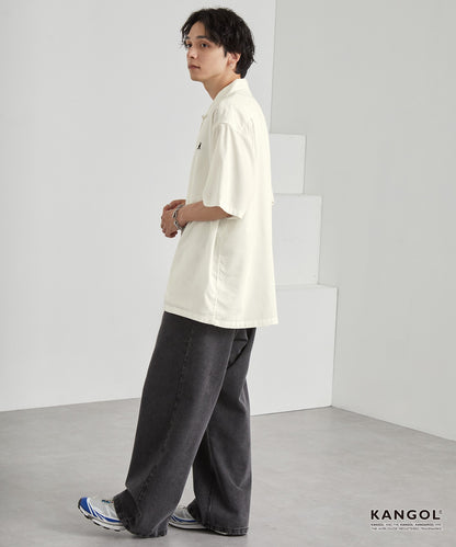 KANGOL 特別訂製 刺繡 Logo 短袖襯衫