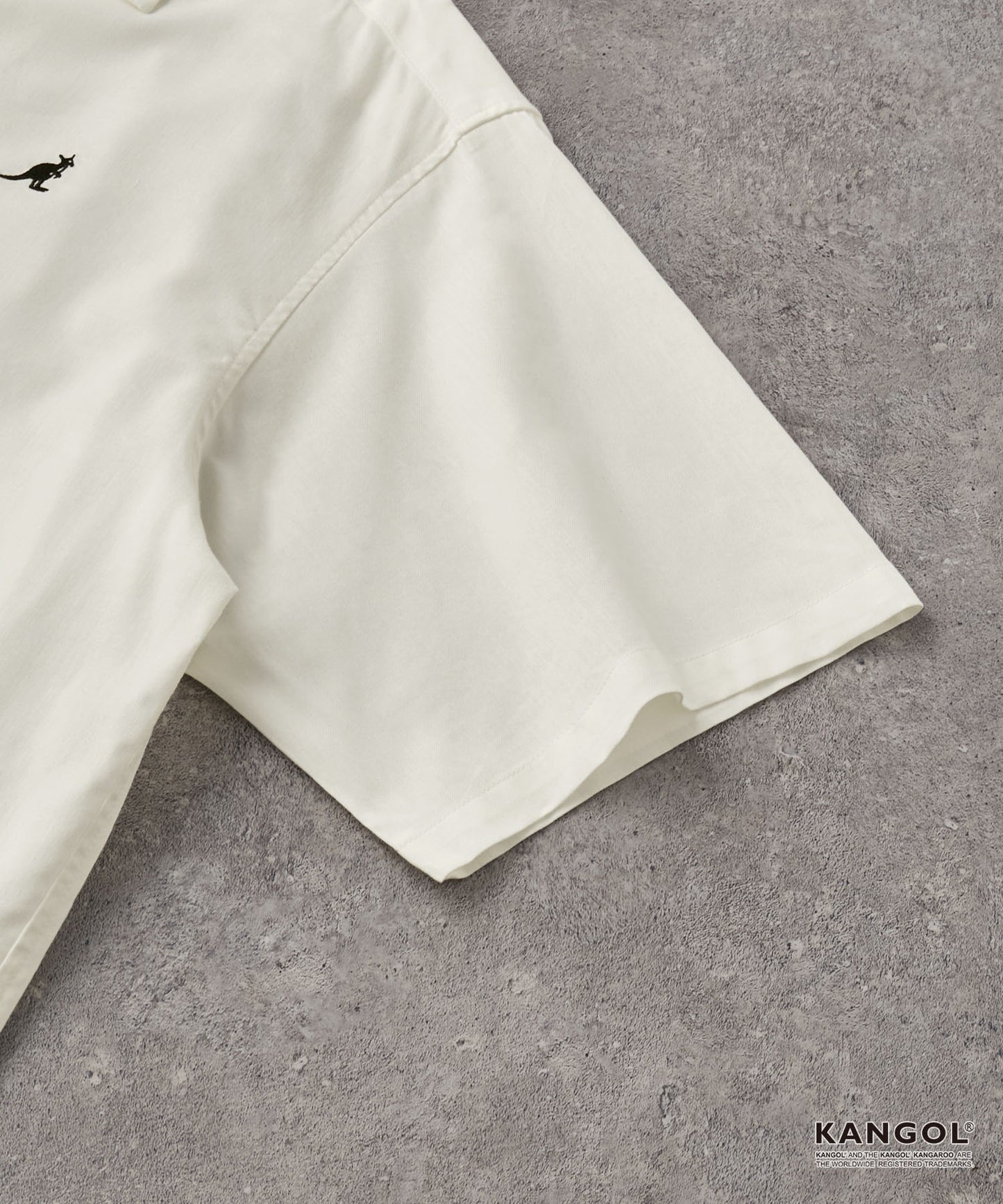 KANGOL 特別訂製 刺繡 Logo 短袖襯衫