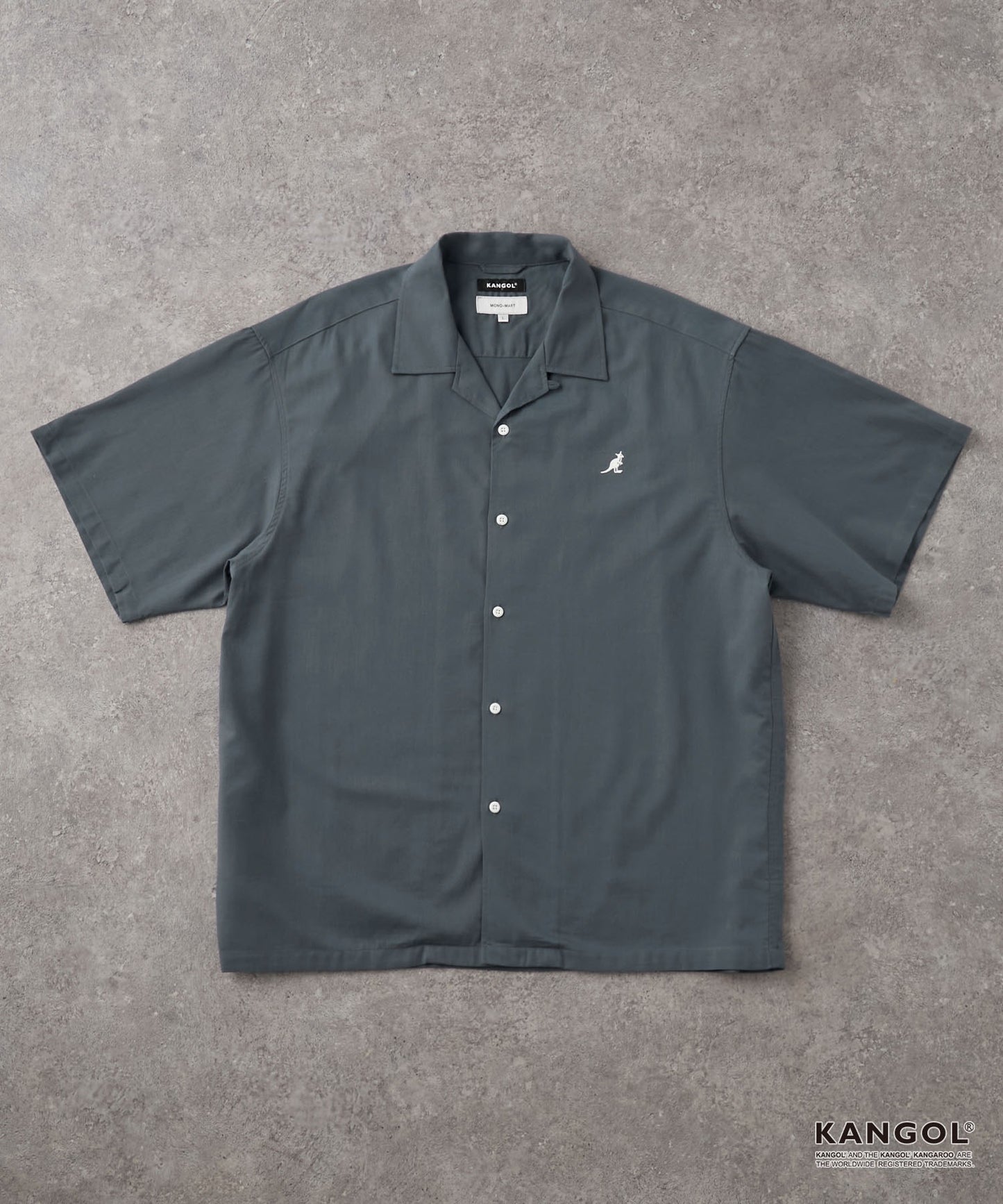 KANGOL 特別訂製 刺繡 Logo 短袖襯衫