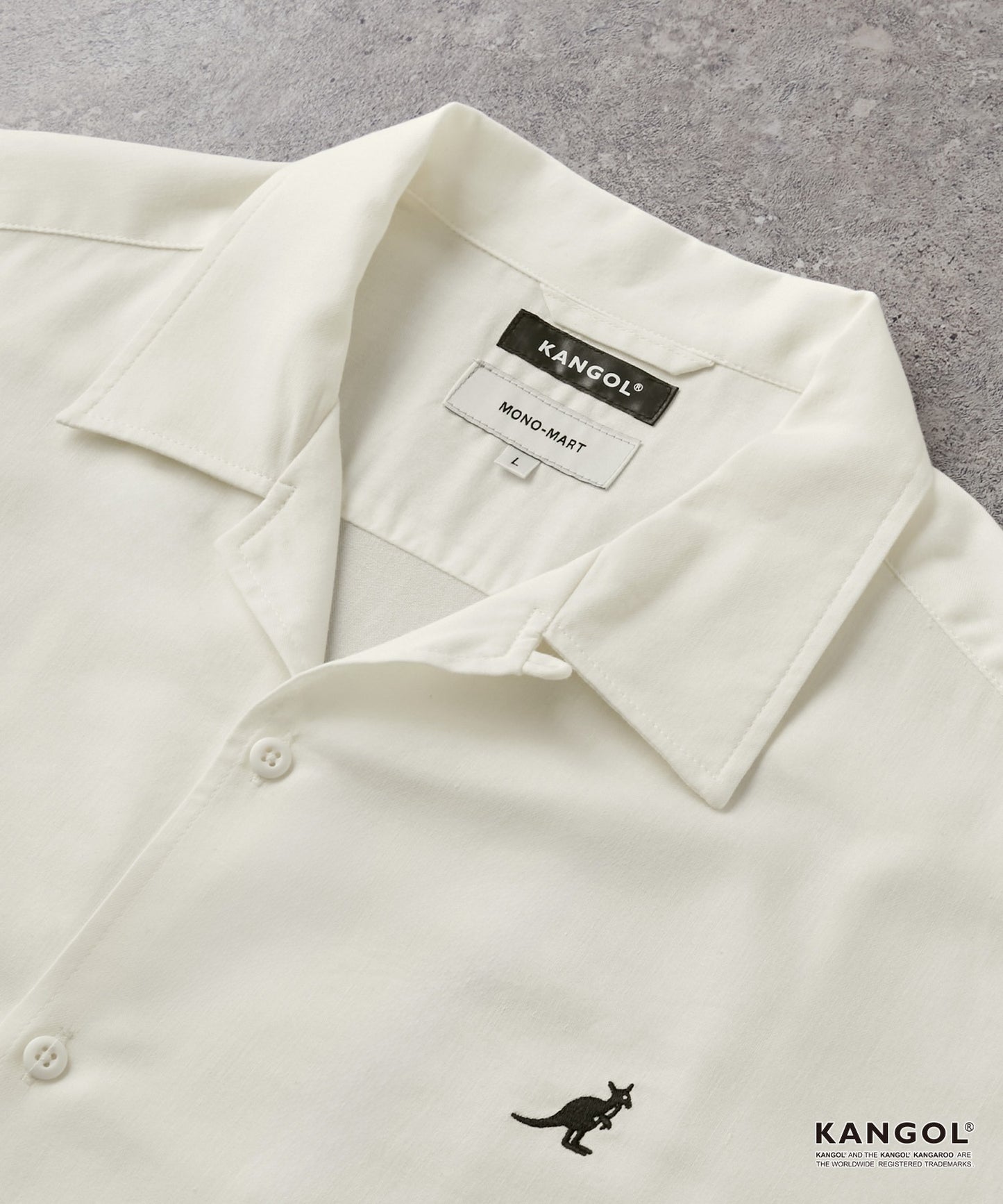 KANGOL 特別訂製 刺繡 Logo 短袖襯衫