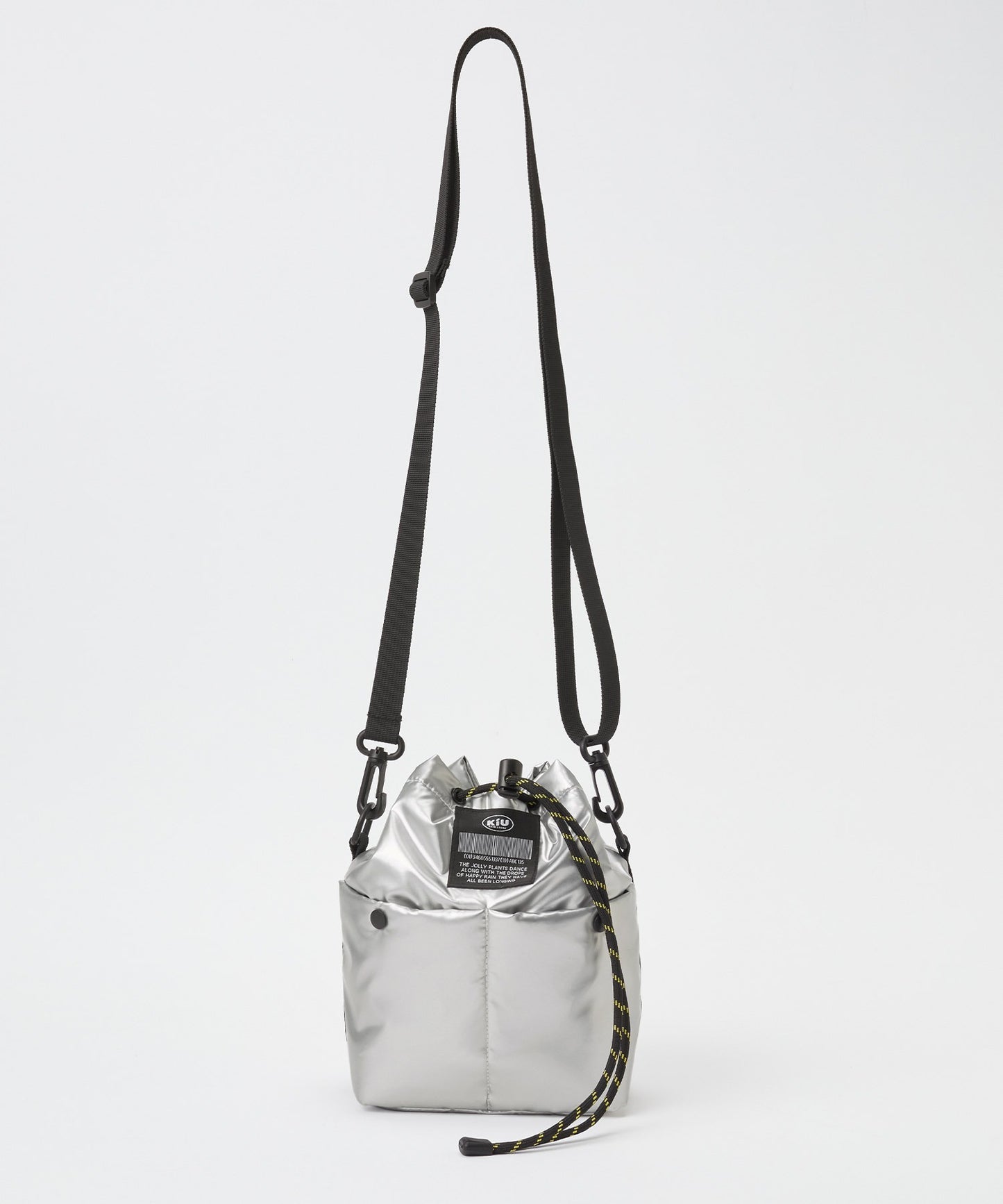KiU 2WAY water repellent mini shoulder bag 防水抽繩斜背小包