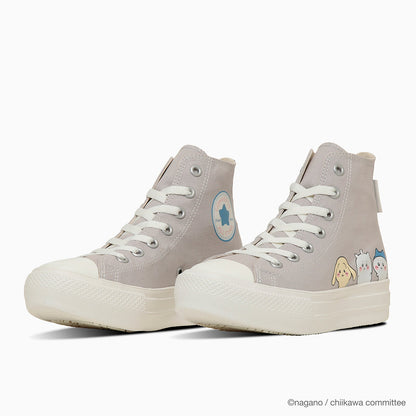 日本限定 CONVERSE ALL STAR LIGHT PLTS PT HI / CHIIKAWA 吉伊卡哇高筒帆布鞋
