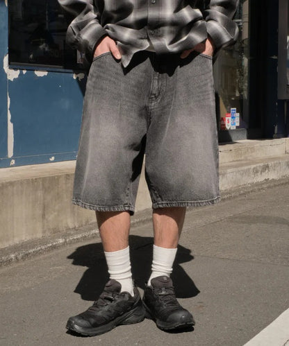 WEGO baggy denim shorts 寬鬆牛仔短褲